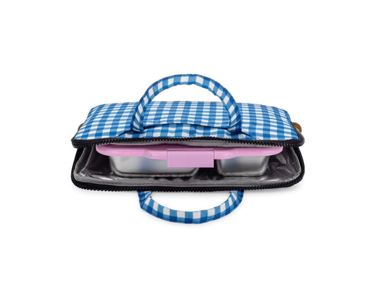 Yumbox Poche - Vichy Blue
