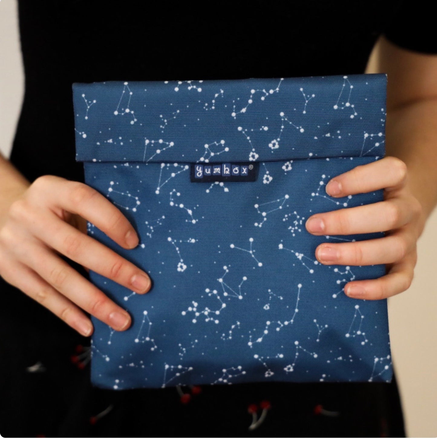 Yumbox Pochette szendvicstartó - Vichy Blue