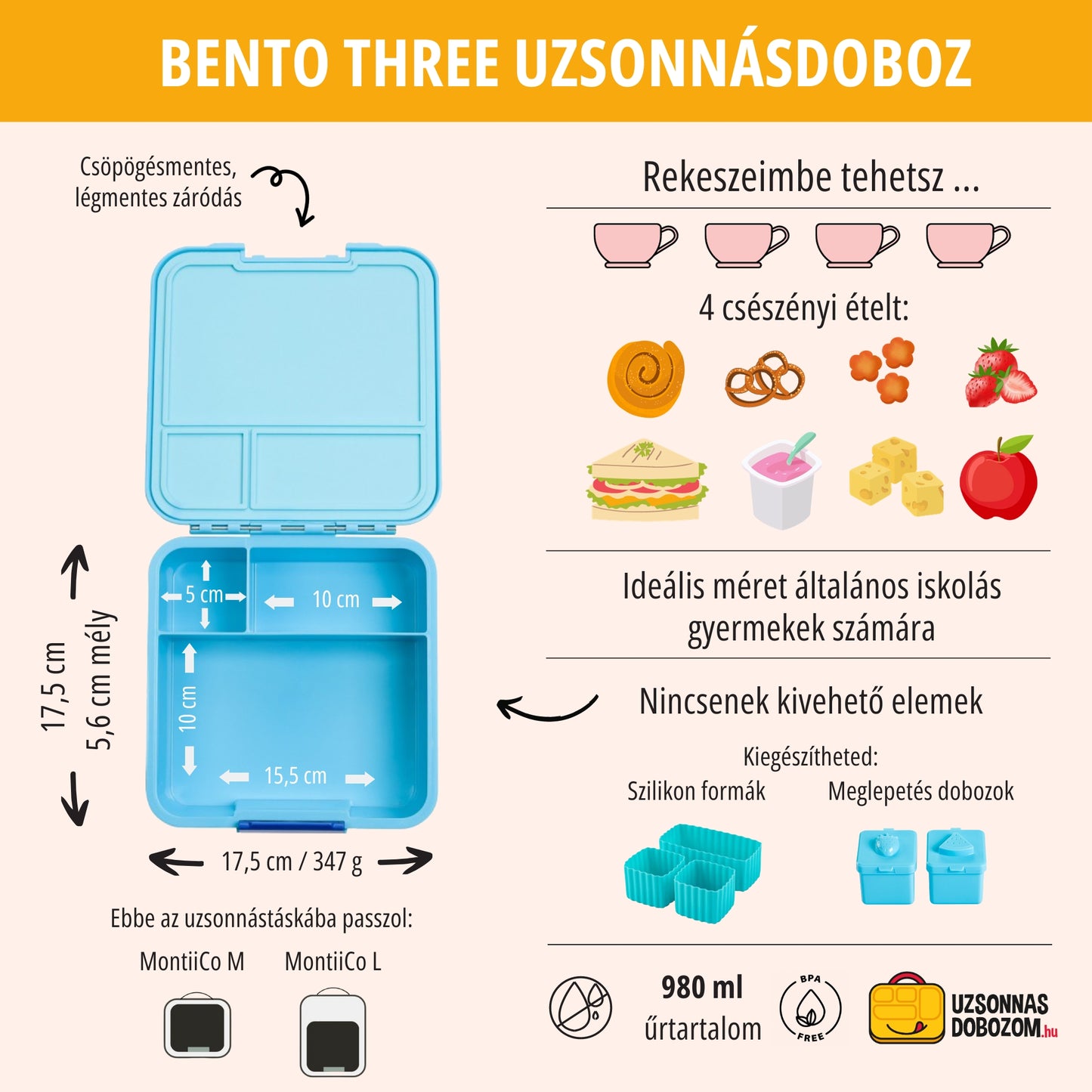 Bento Three - Cool Pup