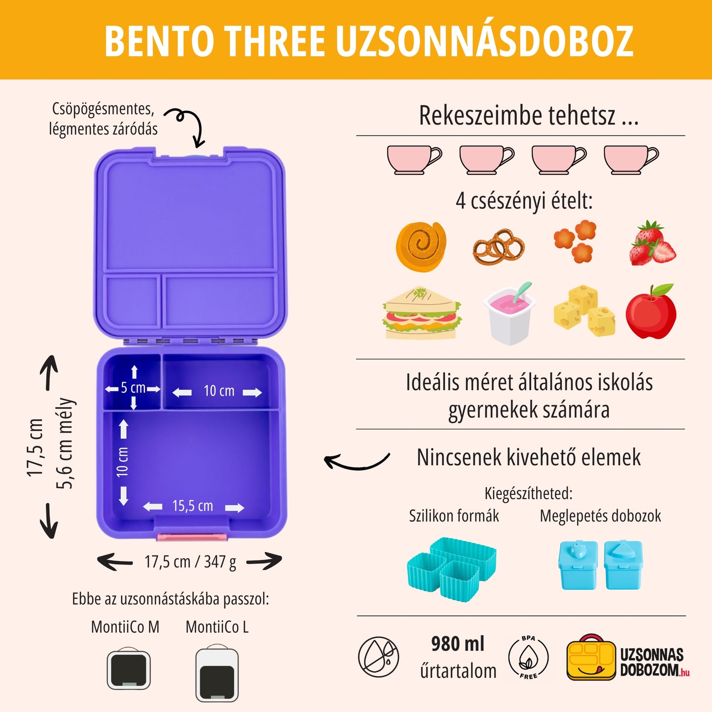 Bento Three - Grape