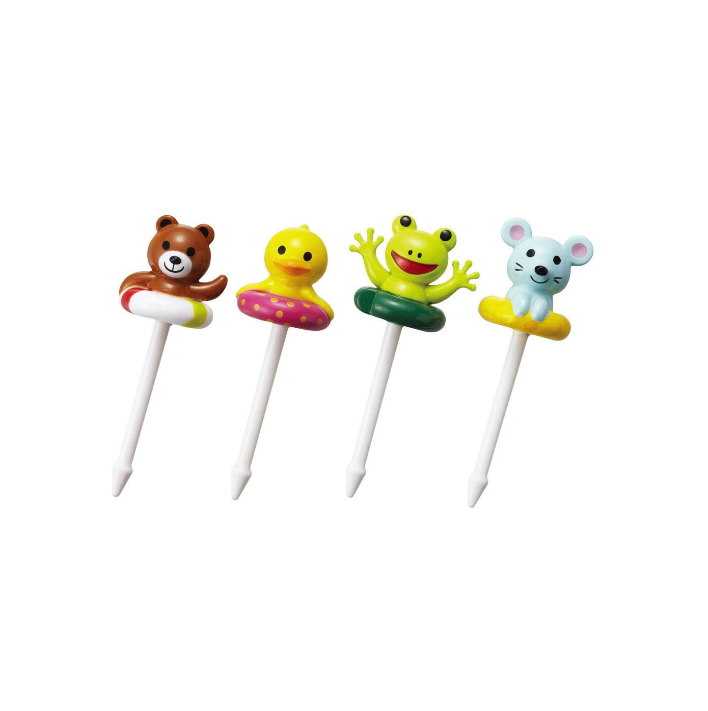 8 db mini nyárs - pancsoló állatkák