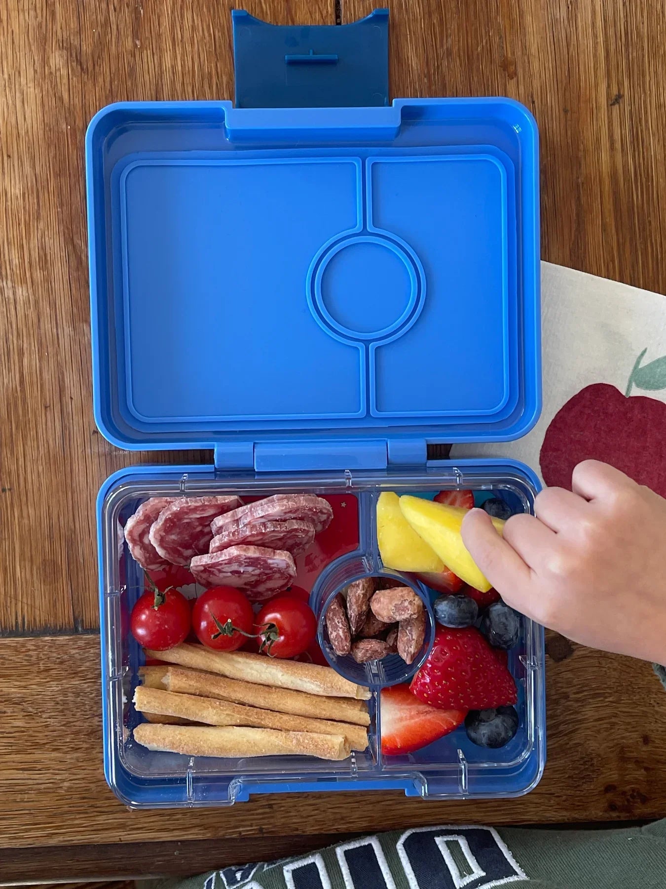 Yumbox Snack Surf Blue / Dinosaur