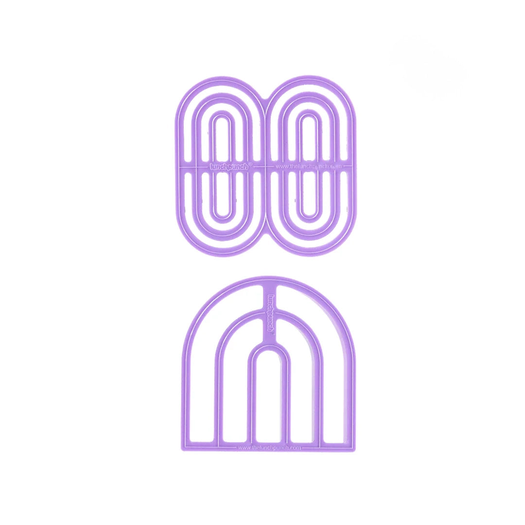 Lunch Punch szendvicsforma - Szivárvány