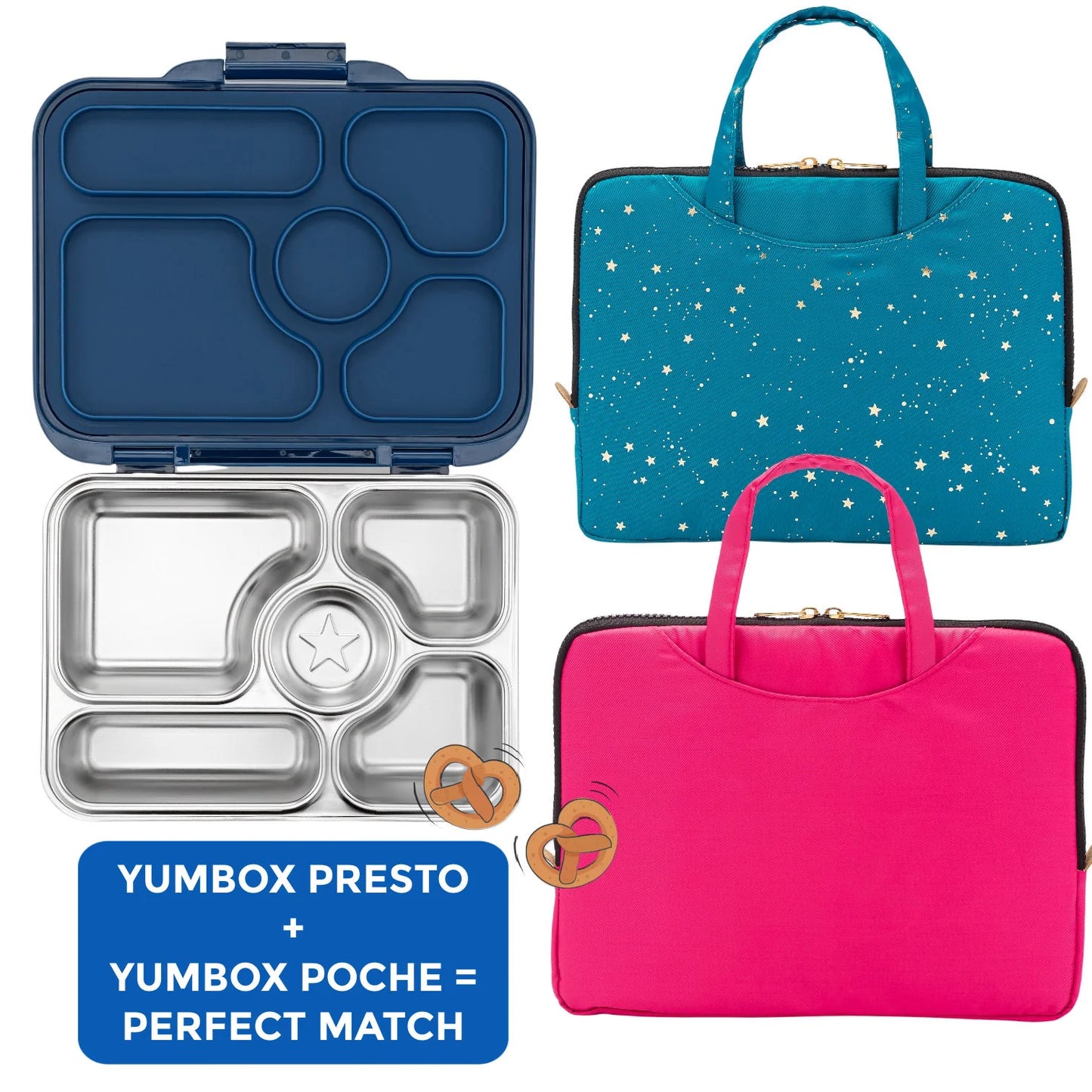 Yumbox Presto Santa Fe blue