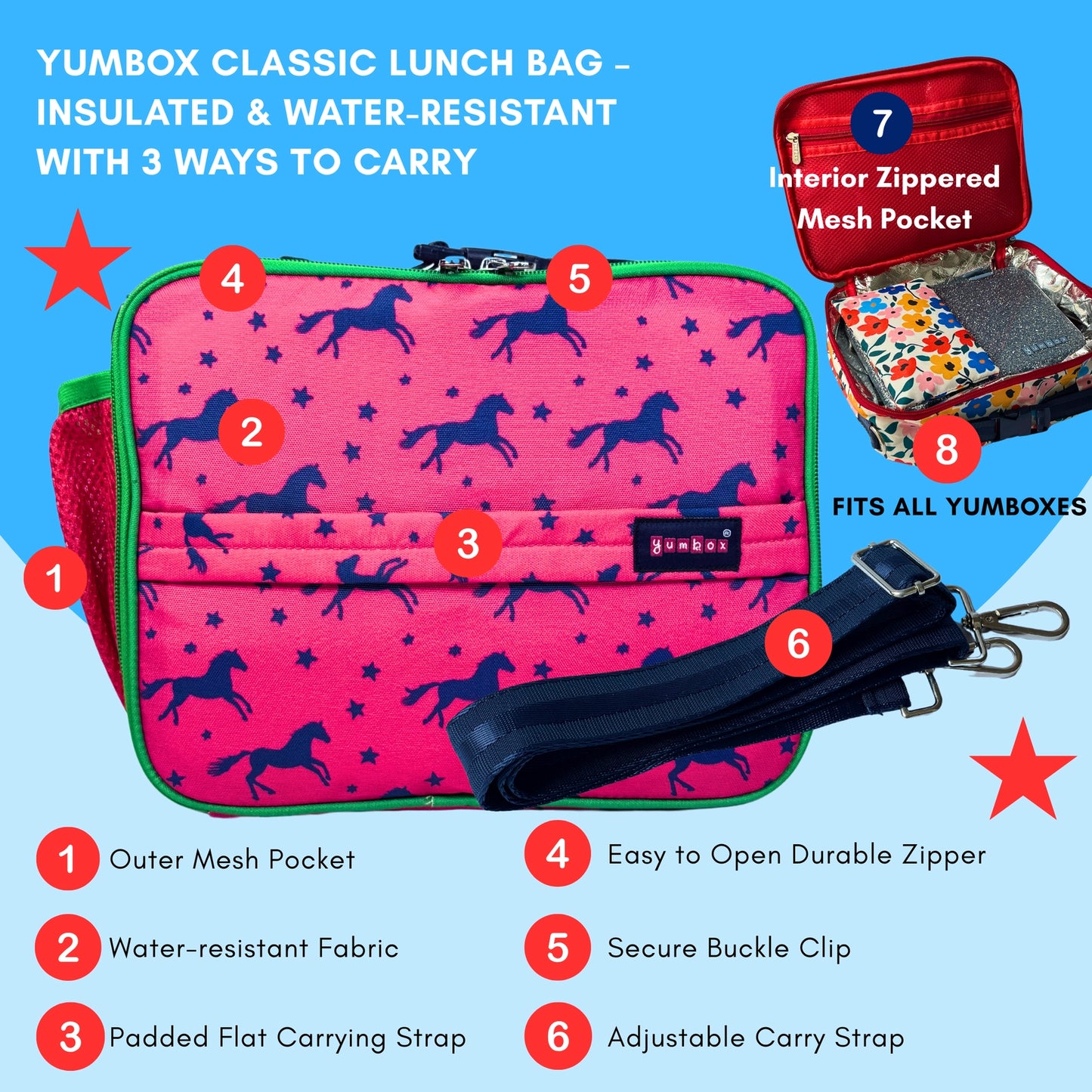Yumbox Classic - Horses