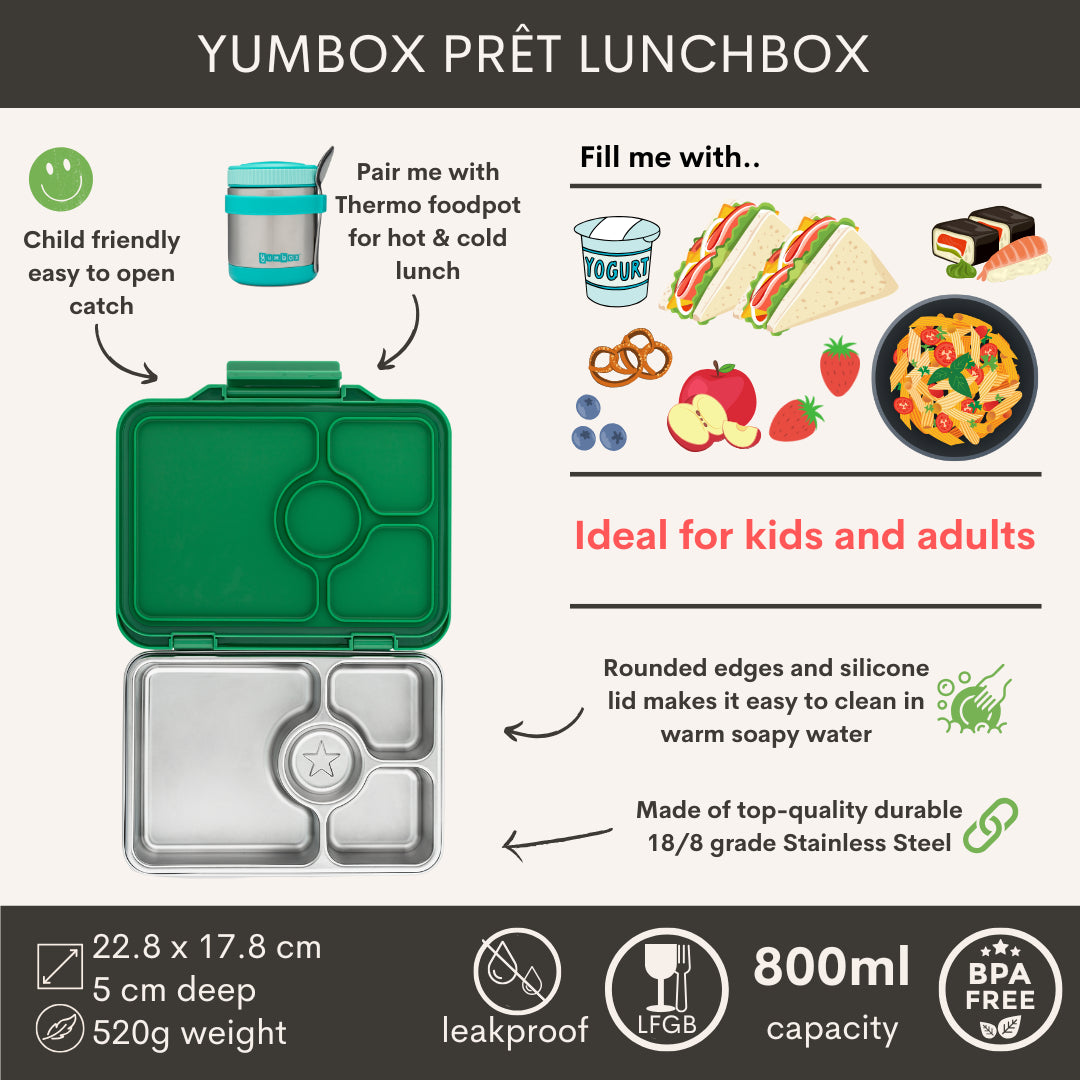 Yumbox Pret Pomme Green