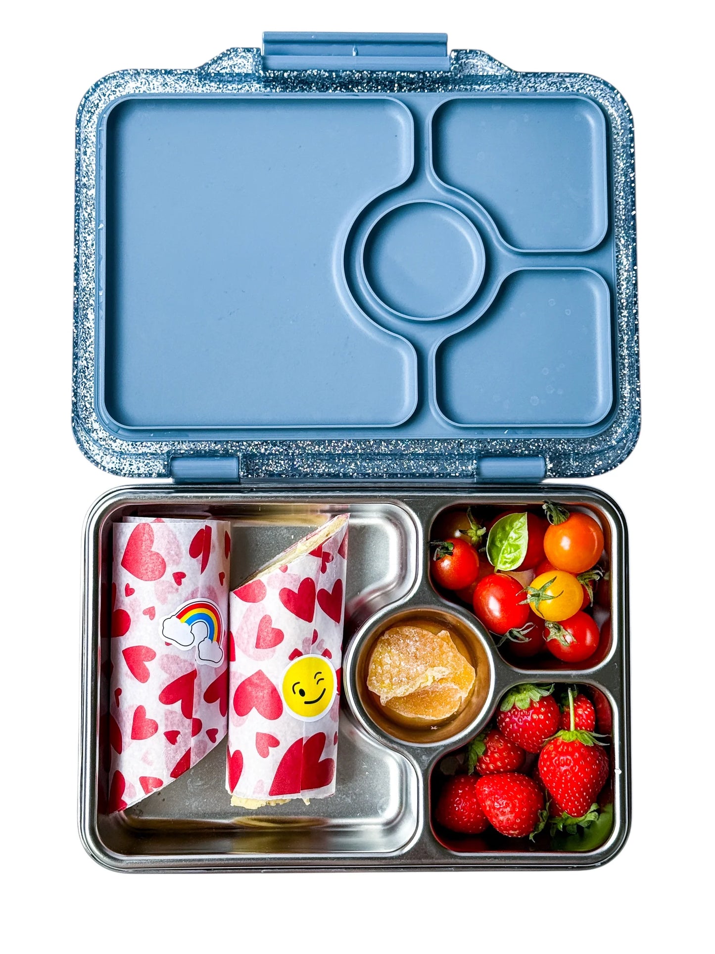 Yumbox Pret Paris Blue Glitter