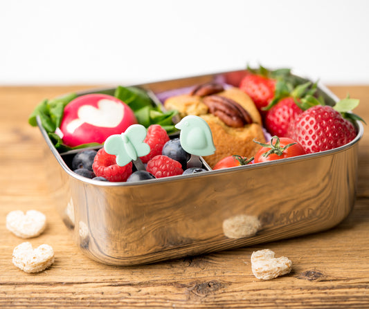 4 db mini villa rozsdamentes acélból - Kerti varázs