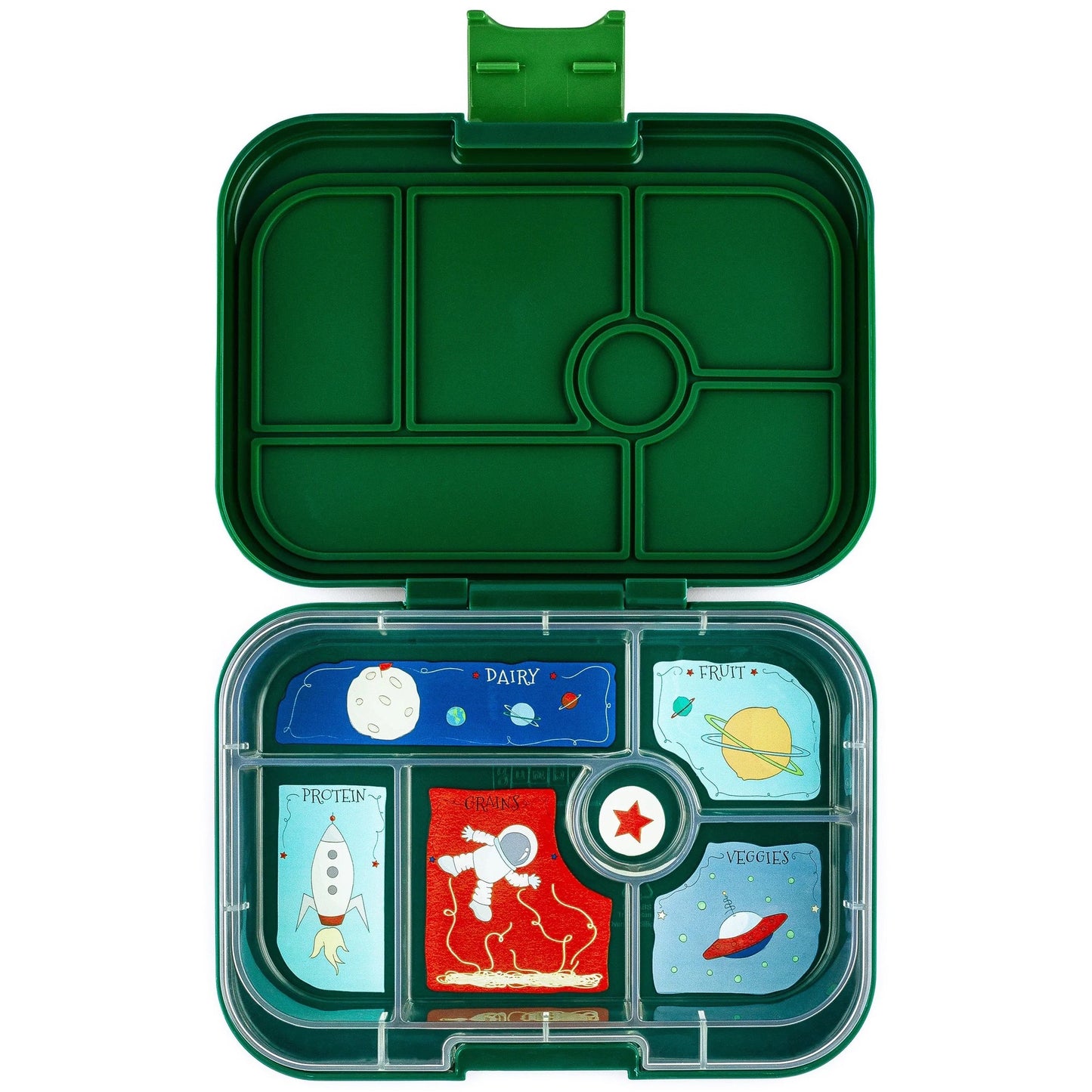 Yumbox Original Explore green / Rocket