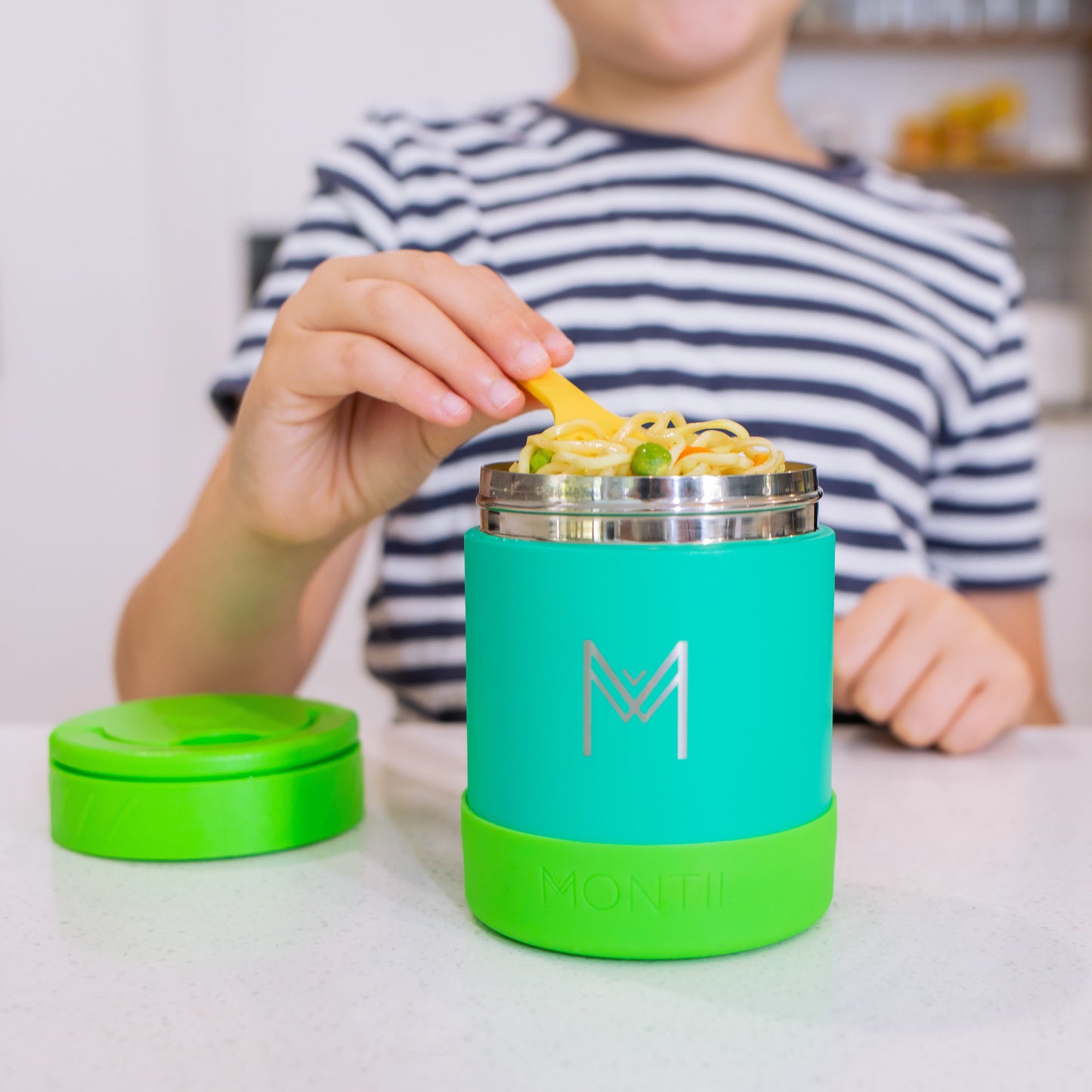 Montii 400 ml ételtermosz - zöld