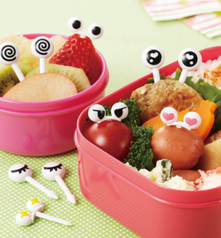 10 db mini nyárs - színes szemek