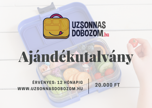 Uzsonnasdobozom.hu ajándékutalvány