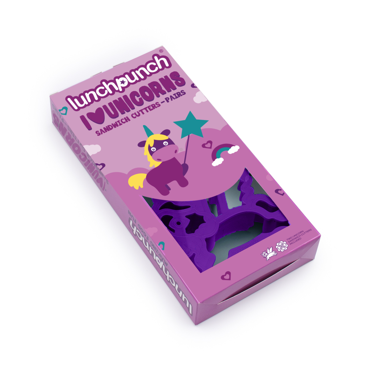 Lunch Punch szendvicsforma - Unikornis