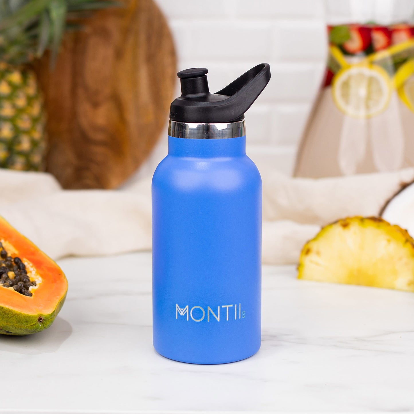 Montii 350 ml minitermosz - kék