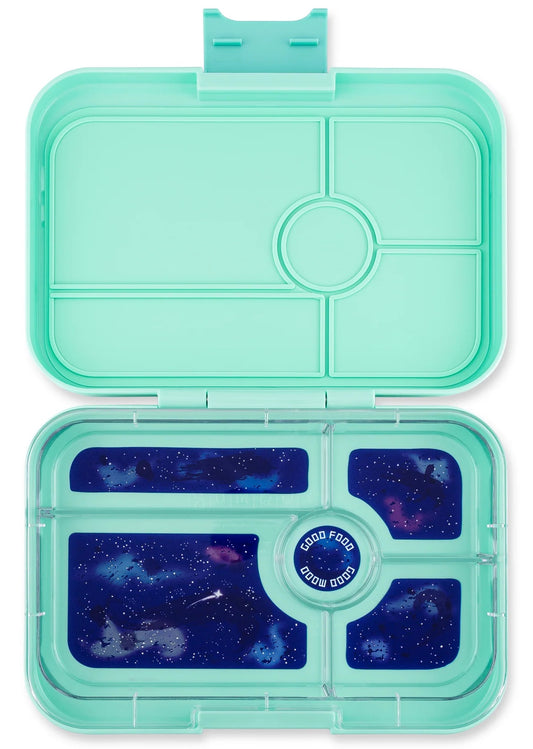 Yumbox Tapas XL Bali aqua / Space Galaxy (5 rekeszes)