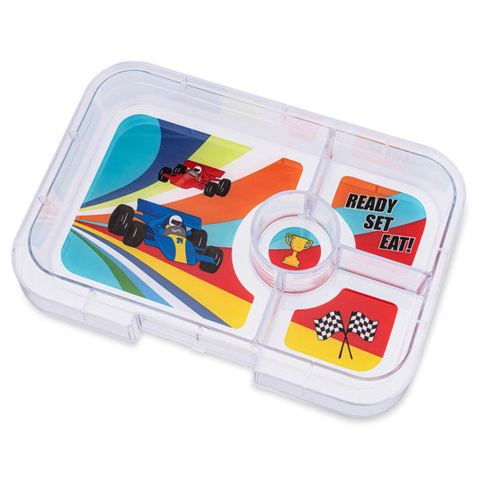 Yumbox Tapas XL 4 rekeszes belső tálca - Race Cars