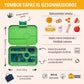 Yumbox Tapas XL Jurassic Green / Jungle (5 rekeszes)