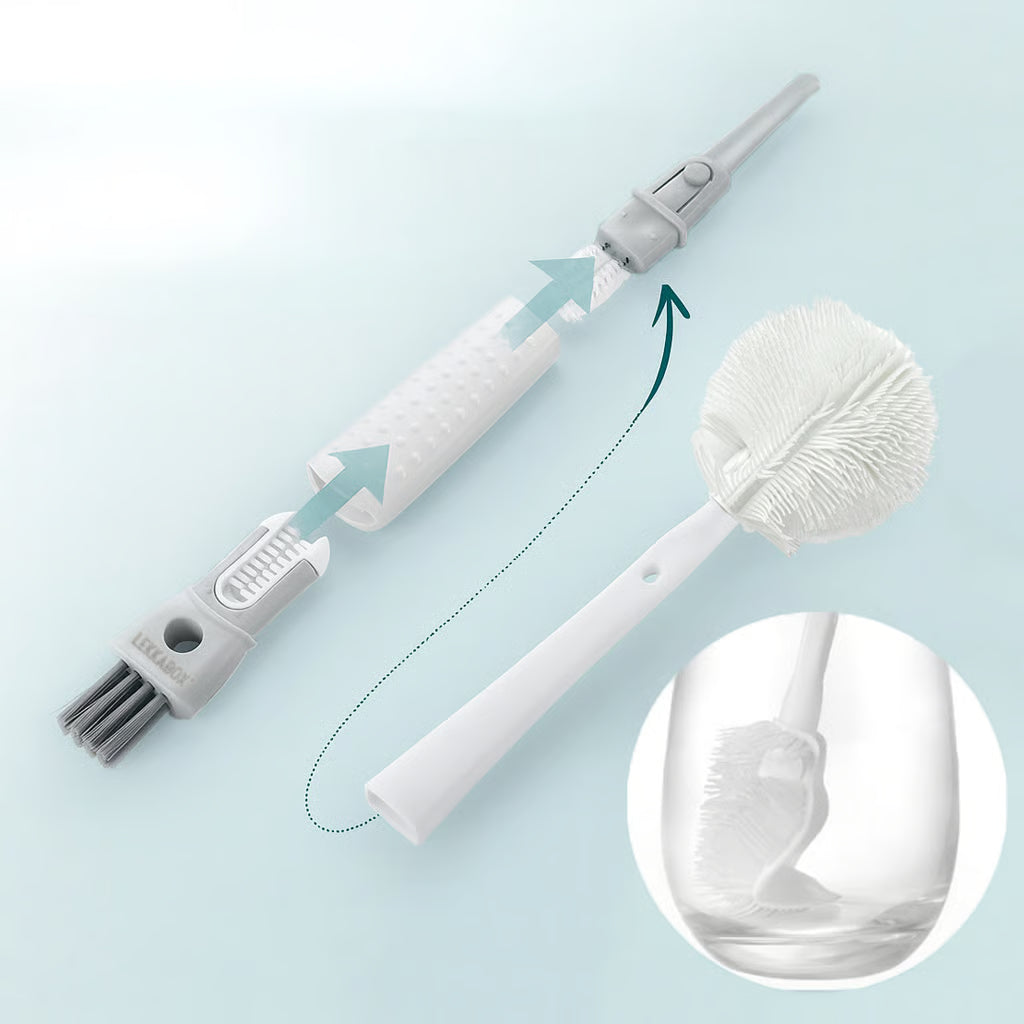 Lekkabox FlexiBrush 3in1 kulacstisztító kefe