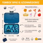 Yumbox Tapas XL Monte Carlo Blue / Shark (4 rekeszes)