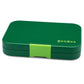 Yumbox Tapas XL Palm Green / Solid Lime (4 rekeszes)