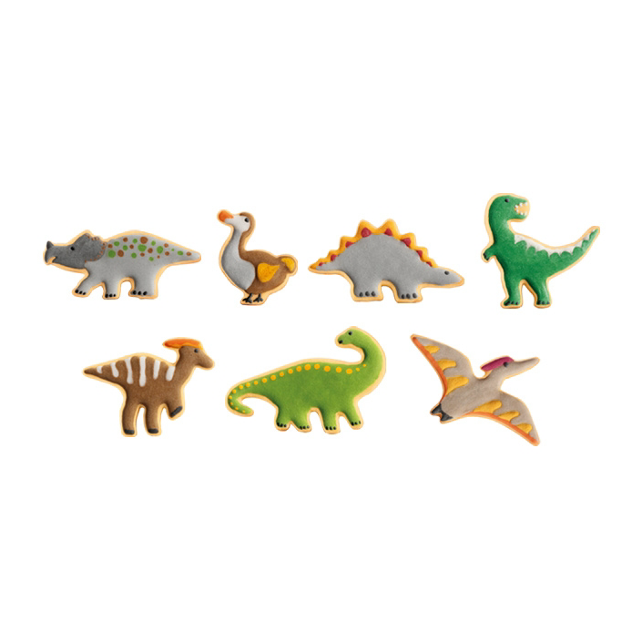 DELÍCIA KIDS sütikiszúrók - Dinoszauruszok (7 db)