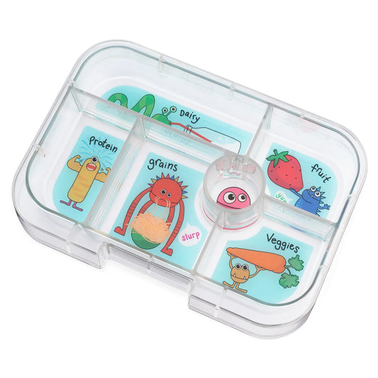 Yumbox Original Surf Blue / Funny Monsters