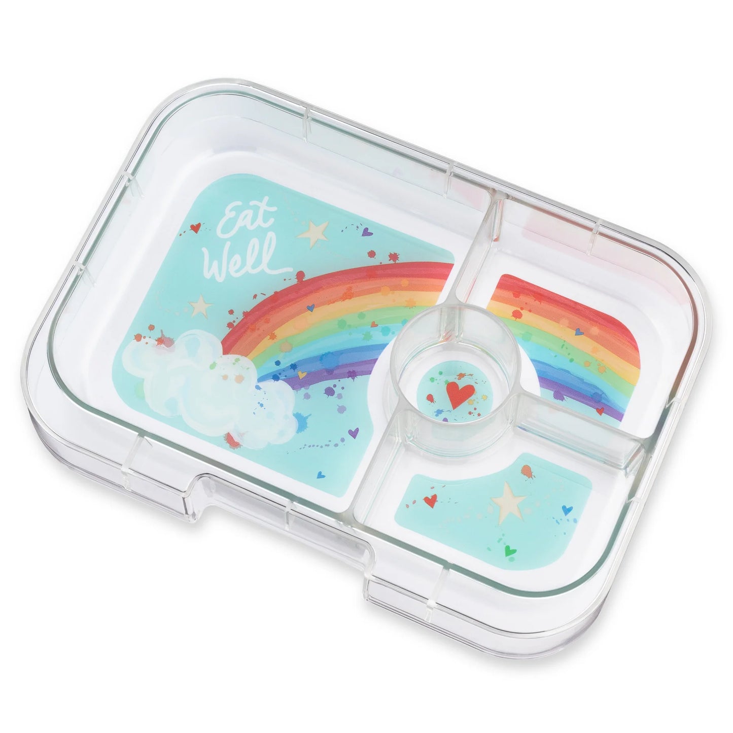 Yumbox Panino Misty Aqua / Rainbow