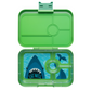 Yumbox Tapas XL Jurassic Green / Shark (4 rekeszes)