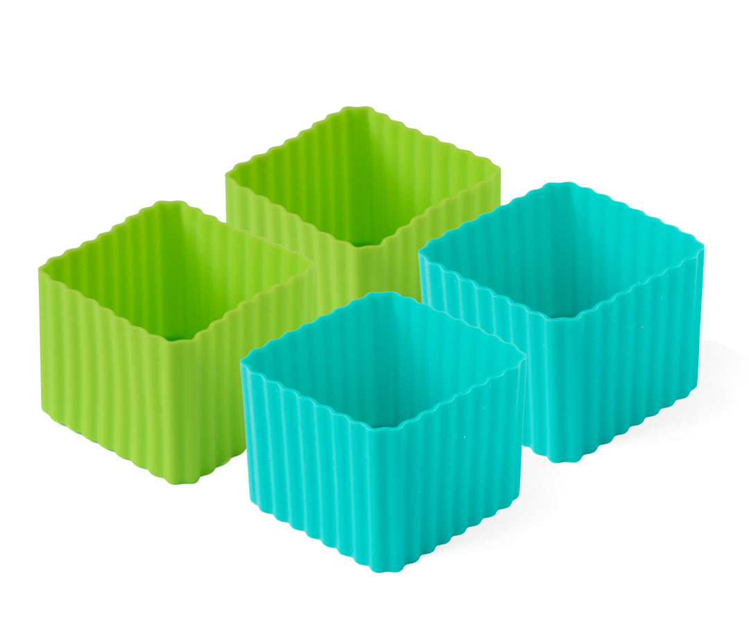 Lekkabox szilikon kocka szett (4 db) - több színben