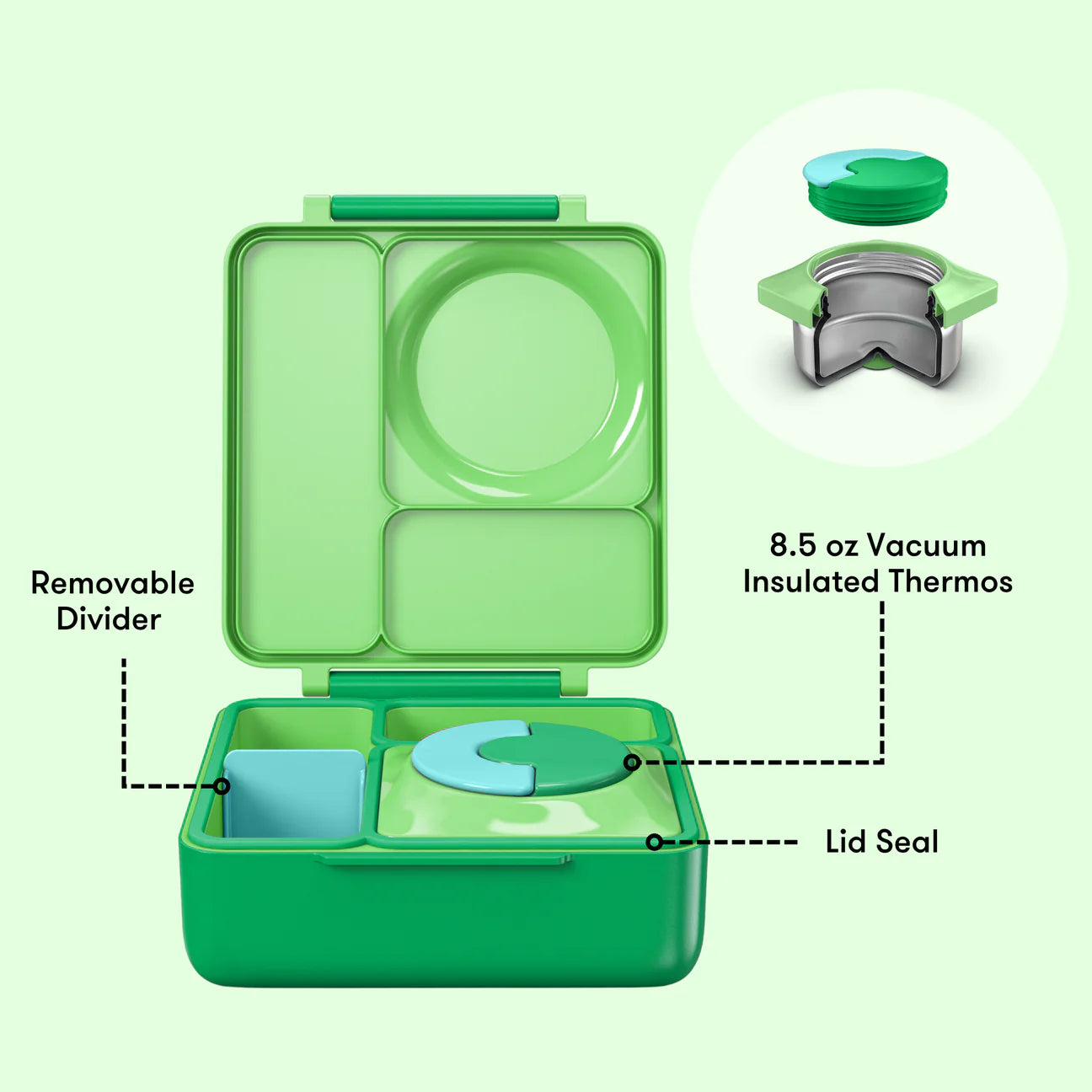 OmieBox - Apple Green