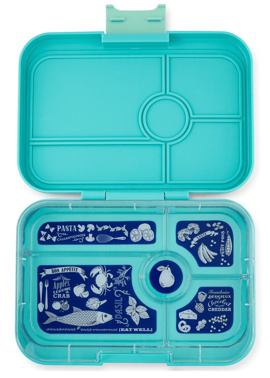 Yumbox Tapas XL Antibes Blue / Bon appetit - uzsonnasdobozom.hu